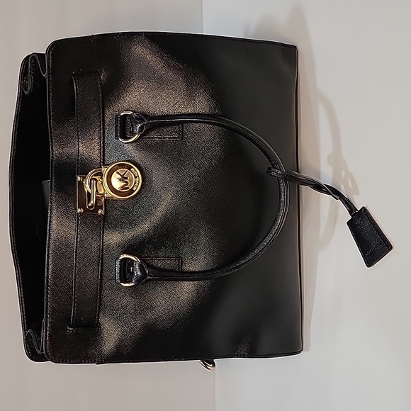 Michael Kors Hamilton Large Bag with Lock and Key - Picture 1 of 11